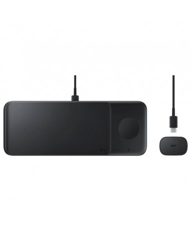 Cargador Samsung Wireless Trio - Black. Al mejor precio en Paraguay