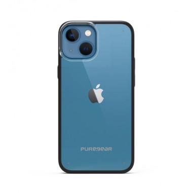 Case slim shell Iphone 13 Clear/Black. Tienda Oficial en Paraguay.
