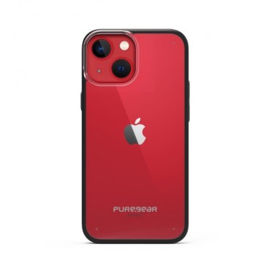 Case slim shell Iphone 13 Clear/Black. Tienda Oficial en Paraguay.