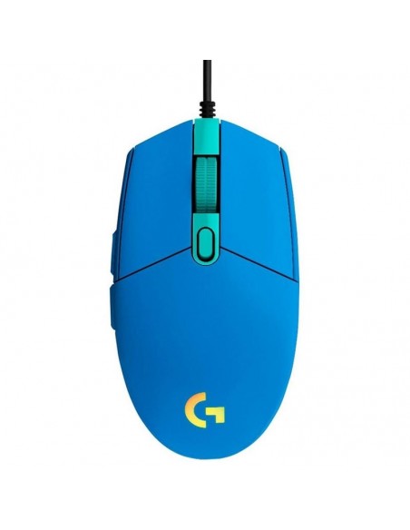 Mouse Gamer Logitech G203 Lightsync azul. Tienda oficial en Paraguay