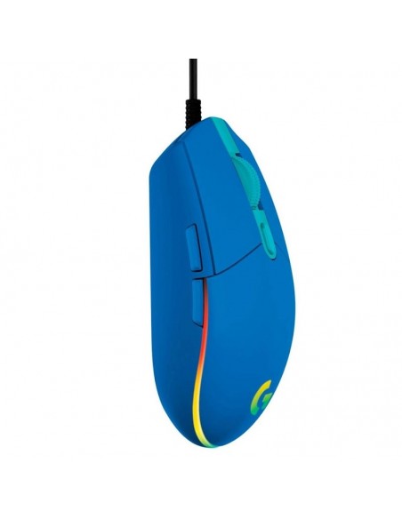 Mouse Gamer Logitech G203 Lightsync azul. Tienda oficial en Paraguay