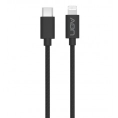 Cable AON USB-C a Lightning MFI 2m Blanco 2