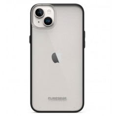 Case Puregear Slim Shell iPhone 14 Plus Clear/Black + Lámina Perfekut Clear 2