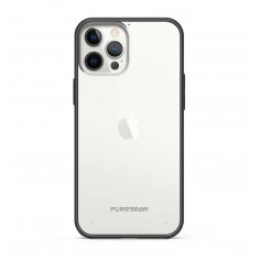 CASE PUREGEAR SLIM SHELL IPHONE 12 PRO MAX CLEAR/BLACK en Paraguay al mejor precio en paraguay