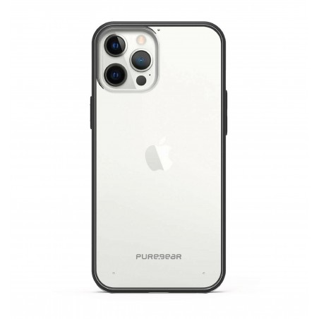 CASE PUREGEAR SLIM SHELL IPHONE 12 PRO MAX CLEAR/BLACK en Paraguay al mejor precio en paraguay