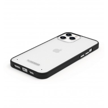 CASE PUREGEAR SLIM SHELL IPHONE 12 PRO MAX CLEAR/BLACK en Paraguay al mejor precio en paraguay