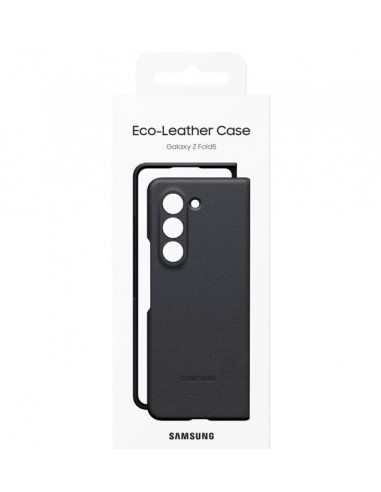 Case Samsung Z Fold 5 Leather Black