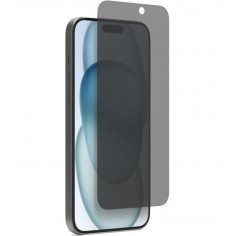 Lamina de vidrio templado de privacidad Apple iPhone 15 Plus C/B al mejor precio en Paraguay