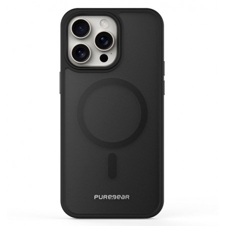 Case iPhone 15Pro Slim Shell Magsafe Blk. Al mejor precio en el Paraguay