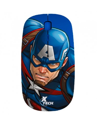 Mouse Wireless XTech Capitán America