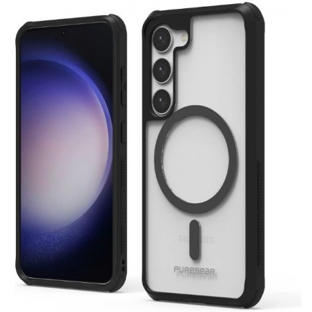 Case Galaxy S23+ Dualtek CLR Magsafe BLK hacemos envios a todo el país