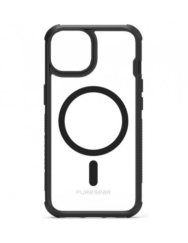 Case iPhone 14 Dualtek Magsafe CLR/BLK