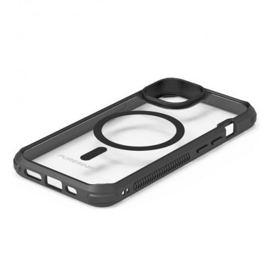 Case iPhone 14 Pro Dualtek Magsafe CLR/BLK, AL mejor precio en el Paraguay
