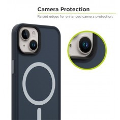 Case iPhone 15 Plus Slim Shell Plus Magsafe Blue. Al mejor precio en el Paraguay 2