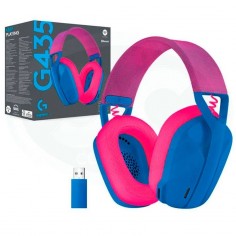 Auricular Gamer Logitech G435 Wireless - Azul. Al mejor precio en Paraguay 2