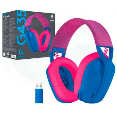 Auricular Gamer Logitech G435 Wireless - Azul. Al mejor precio en Paraguay