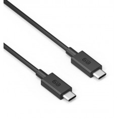 Cable USBC A USBC Negro 1.20 M. al mejor precio del Paraguay 2
