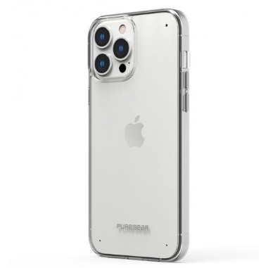 Combo Case Puregear Slim Shell iPhone 13 Pro Max Clear + Lámina Perfekut Clear