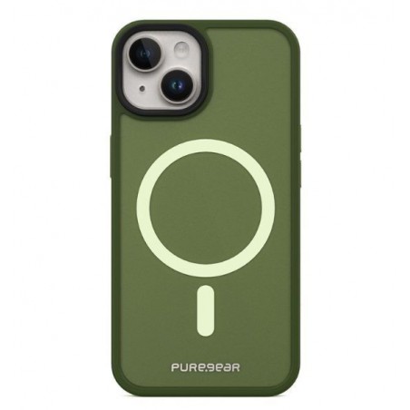 Case Pure Gear para Iphone 14 Slim Shell Magsafe Green