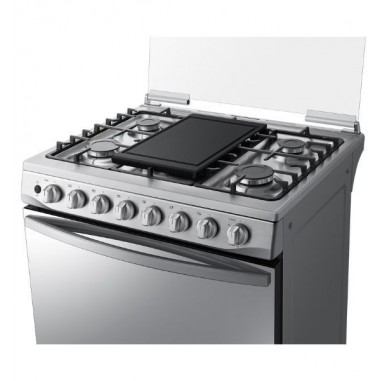 Cocina Samsung A Gas 115lts 5 Hornallas Silver. Al mejor precio en el Paraguay
