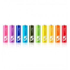 Pila Xiaomi Alcalina AA Rainbow LR6 Caja 10und . Al mejor precio en el Paraguay