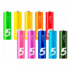Pila Xiaomi Alcalina AA Rainbow LR6 Caja 10und . Al mejor precio en el Paraguay 2