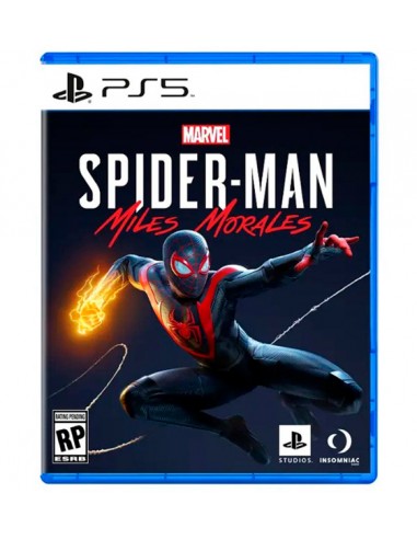 Juego PS5: Spiderman Miles Morales