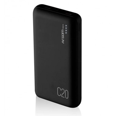 Cargador Portátil Argon C20 20000MAH BLK. Al mejor precio en el Paraguay