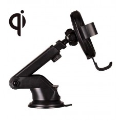 Soporte P/Auto Argon C/Cargador Inalámbrico 15W QI. Al mejor precio en el Paraguay 2