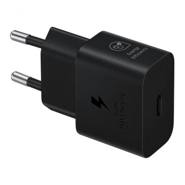 Adaptador Samsung 25W C/Cable Black. Al mejor precio en el Paraguay