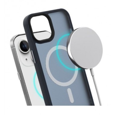 Case Puregear Iphone 14 Slim Shell Magsafe Blue al mejor precio de todo el pais