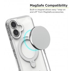 Case iPhone 16 KIK Slim Shell Plus Magsafe SLV. Al mejor precio en el Paraguay 2