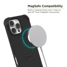 Case iPhone 16 Pro KIK Dualtek Magsafe BLK. Al mejor precio en el Paraguay 2