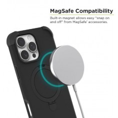 Case iPhone 16 Pro Max KIik Dualtek Magsafe BLK. Al mejor precio en el Paraguay 2