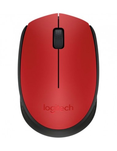 Mouse Logitech M170 Wireless - Rojo