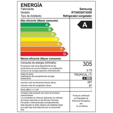 Heladera Samsung TMF 384L C/Dispenser. Al mejor precio en el Paraguay