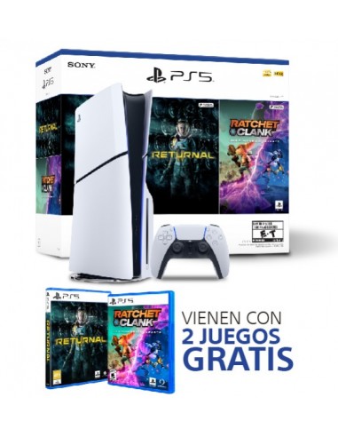 Consola Playstation 5 Slim Disco + 2...