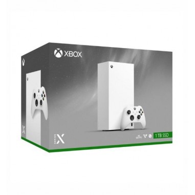 Consola Xbox Series X 1TB - Blanco.  El Mejor precio del País.