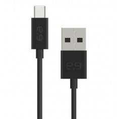 Cable Pure Gear USBA A USBC Negro 1.80 M. TPE. Al mejor precio en el Paraguay