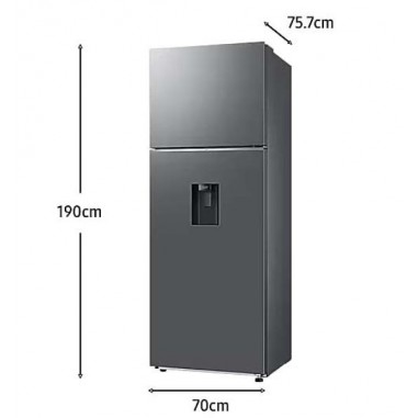 Heladera Samsung TMF 517L C/Dispenser Silver. Al mejor precio en el Paraguay