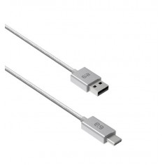 Cable Puregear USBA A USBC Silver. Al mejor precio en el Paraguay 2