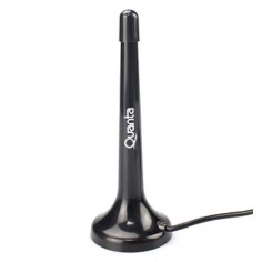 Antena para TV Digital Quanta QTANT0260 - Negro. Al mejor precio del Paraguay