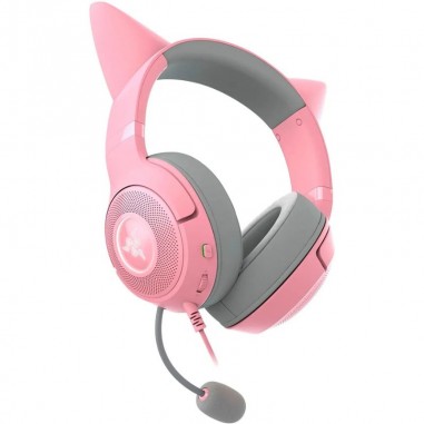 Auricular Gamer Razer Kraken Kitty V2 - Rosa.Al mejor precio del Paraguay