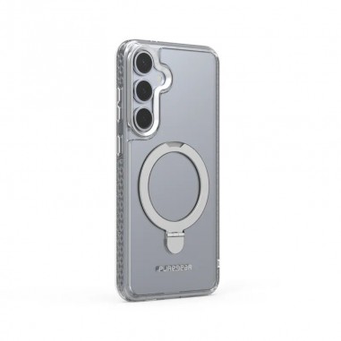 Samsung S25 PLUS PureGear Slim Shell PLUS Kik with MagSafe Silver
