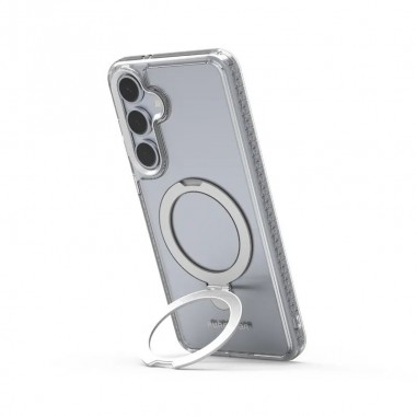 Samsung S25 PLUS PureGear Slim Shell PLUS Kik with MagSafe Silver