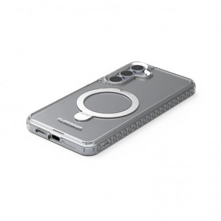 Samsung S25 PLUS PureGear Slim Shell PLUS Kik with MagSafe Silver