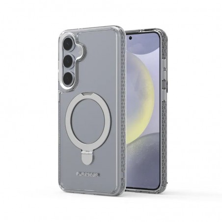 Samsung S25 PLUS PureGear Slim Shell PLUS Kik with MagSafe Silver