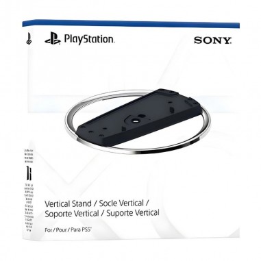 Soporte Vertical para PlayStation 5 Slim – Negro – Estabilidad y Estilo