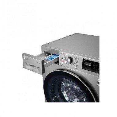 Lavasecarropas LG 10/6kg Inox