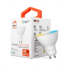 Foco Nexxt NHB-W320 – Smart LED Wi-Fi con Luz Blanca Cálida y Fría – Control por App y Voz